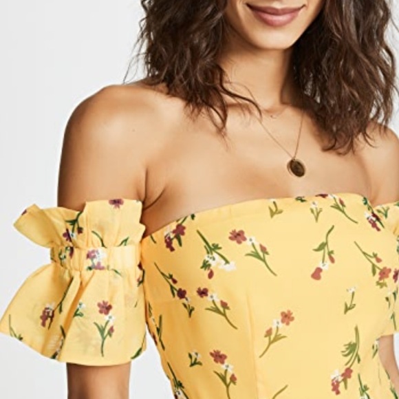 Nightwalker floral off the shoulder summer dress - Picture 4 of 5